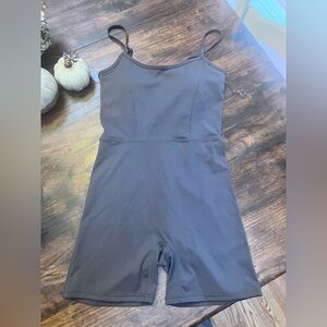 Gray Sleeveless Jumpsuit